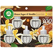 Air Wick Scented Oil Refill Plug In Air Freshener - Brown Sugar and Vanilla