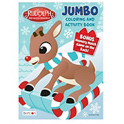 Bendon Rudolph The Red-Nosed Reindeer Jumbo Coloring and Activity Book