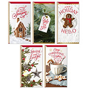 Hallmark Assorted Cozy Christmas Money/Gift Card Holders & Envelopes - S4, S2