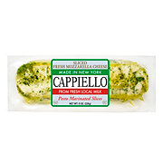 Cappiello Pesto Marinated Mozzarella Sliced Cheese Log