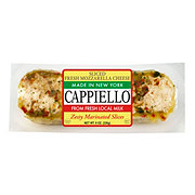 Cappiello Zesty Marinated Mozzarella Sliced Cheese Log