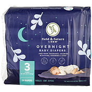 Field & Future by H-E-B Baby Jumbo Overnight Diapers - Size 3