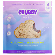 Chubby Snacks Plant-Based Frozen Sandwiches - Almond Butter & Grape Jam
