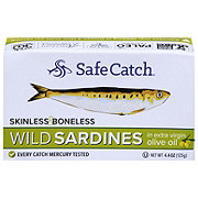 Safe Catch Skinless & Boneless Wild Sardines In Olive Oil