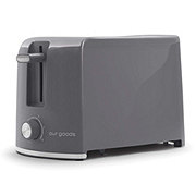 our goods 2 Slice Toaster - Pebble Gray