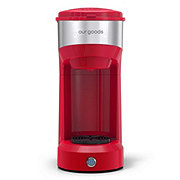 our goods Single Serve Coffee Maker - Scarlet Red