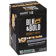 BLK & Bold Smoove Operator Dark Roast Keurig K-Cup Pods