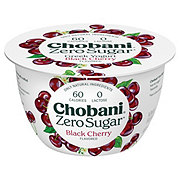 Chobani Zero Sugar Black Cherry Yogurt