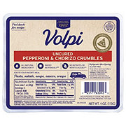 Volpi Uncured Pepperoni & Chorizo Crumbles