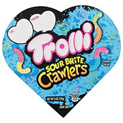 Trolli Sour Brite Crawlers Candy Valentine's Heart Gift Box