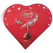 Lindt Lindor Milk Chocolate Truffles Valentine's Heart Gift Box