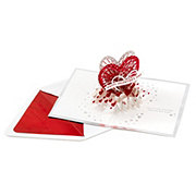 Hallmark Love You Signature Paper Wonder Pop Up Valentine's Day Card - S6