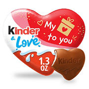 Kinder Milk Chocolate Mini Valentine's Heart with Milky Filling