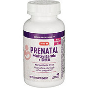 H-E-B Prenatal Multivitamin + DHA Softgels