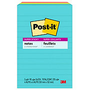 Post-it Super Sticky Supernova Neon Collection Lined Notes - 270 ct