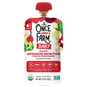 Once Upon a Farm Organic Advanced Nutrition Pouch - Cauliflower Fields