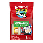 Horizon Organic Low Moisture Part-Skim Mozzarella String Cheese, 8 ct