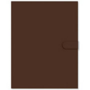 C.R. Gibson Leatherette Padfolio - Brown