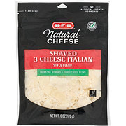 H-E-B Shaved Parmesan Romano & Asiago Cheese Blend