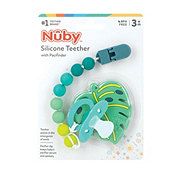 Nuby Silicone Teether with Pacifinder