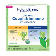 Hyland's Naturals Baby Organic Cough & Immune Combo Pack - Day + Night