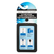 Merangue Silicone ID Card Holder - Black
