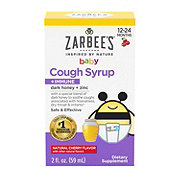 Zarbee's Baby Cough Syrup + Immune for Ages 12-24mos Cherry Flavor