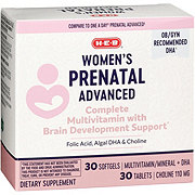 H-E-B Prenatal 2-Step Combo Vitamin Pack