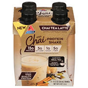 Atkins Iced Chai 15g Protein Shakes 4 pk Bottles - Chai Tea Latte