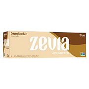 Zevia Zero Sugar Creamy Root Beer Soda 12 pk Cans