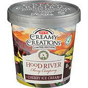 H-E-B Creamy Creations Hood River Cherry Company Cherry Ice Cream