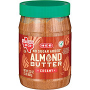 H-E-B No Sugar Added Creamy Almond Butter – Texas Size Pack