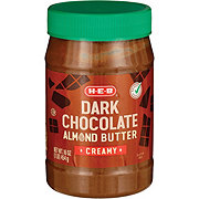 H-E-B Creamy Almond Butter – Dark Chocolate