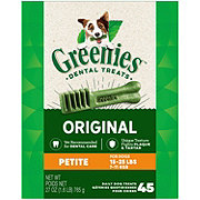 GREENIES Original Petite Natural Dog Dental Care Chews Dog Treats