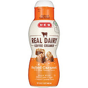 H-E-B Real Dairy Coffee Creamer - Salted Caramel