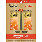 Suave Professionals Keratin Infusion Smoothing Shampoo + Conditioner