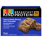 Kind 8g Protein Breakfast Bars - Peanut Butter Banana Dark Chocolate