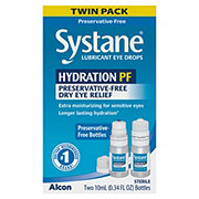 Systane Hydration Preservative Free Eye Drops Twin Pack