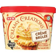 H-E-B Creamy Creations Crème Brûlée Ice Cream