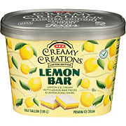 H-E-B Creamy Creations Lemon Bar Ice Cream