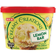 H-E-B Creamy Creations Lemon Bar Ice Cream