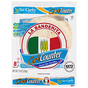 La Banderita Carb Counter Snack Size Flour Tortillas