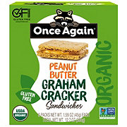 Once Again Peanut Butter Graham Cracker Sandwiches