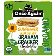 Once Again Sunflower Seed Butter Graham Cracker Sandwich