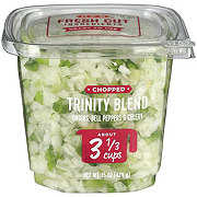 H-E-B Fresh Chopped Trinity Blend - Onion, Bell Pepper & Celery