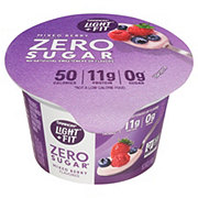 Dannon Light & Fit Zero Sugar Mixed Berry Yogurt
