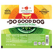 Applegate Naturals The Do Good Dog Uncured Beef Hot Dog