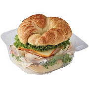 Meal Simple by H-E-B Oven Roasted Chicken Muenster Croissant Sandwich