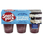 Snack Pack Ice Cream Sandwich Pudding Cups
