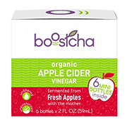Boostcha Mini Organic Apple Cider Vinegar Bottles 6 pk